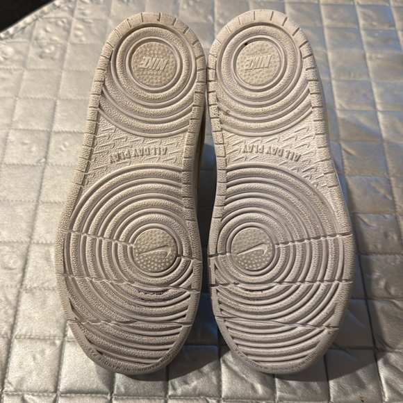 Nike Court Borough Mid 2 Casual Sneakers Summit White Kids unisex Sz 13C - Picture 12 of 13